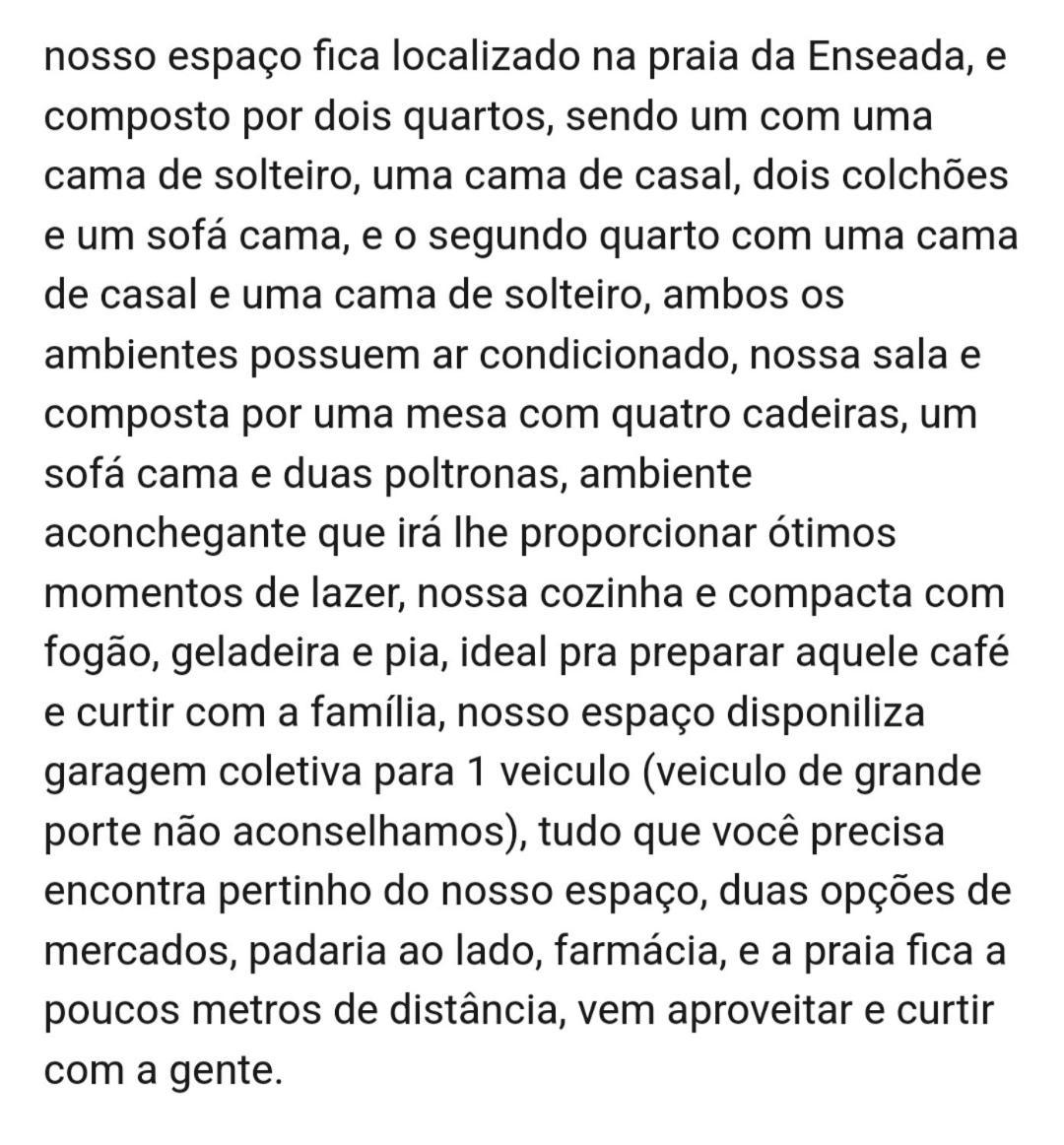 Ferienwohnung Apartamento 400 Metros Praia Da Enseada Guarujá Exterior foto